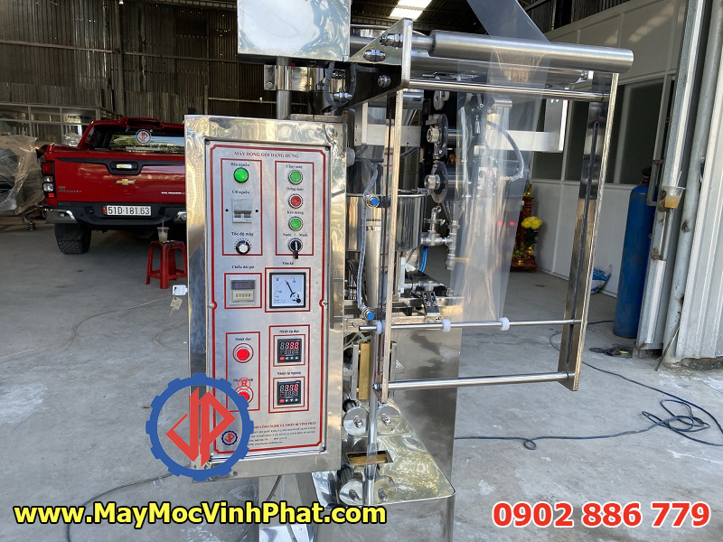 Tủ điện máy đóng gói sữa chua que Vĩnh Phát