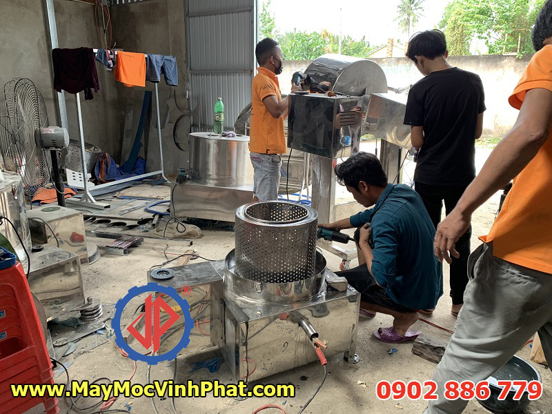 Vĩnh Phát sản xuất máy vắt ly tâm inox ngày tại xưởng ở quận 9